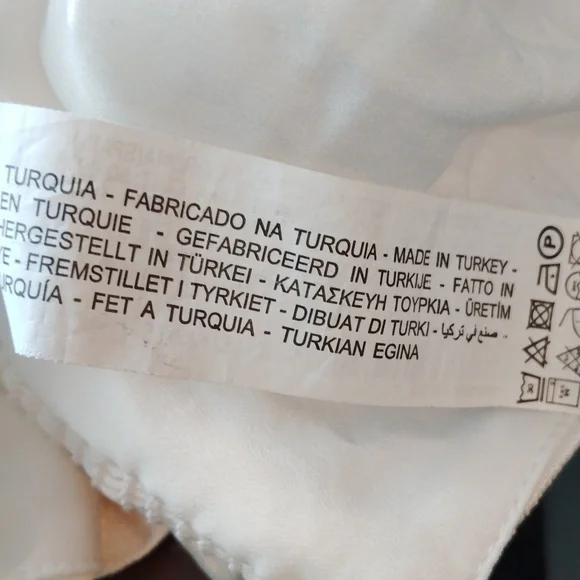 Zara Crop Top Tie Straps Size Small - Picture 11 of 14